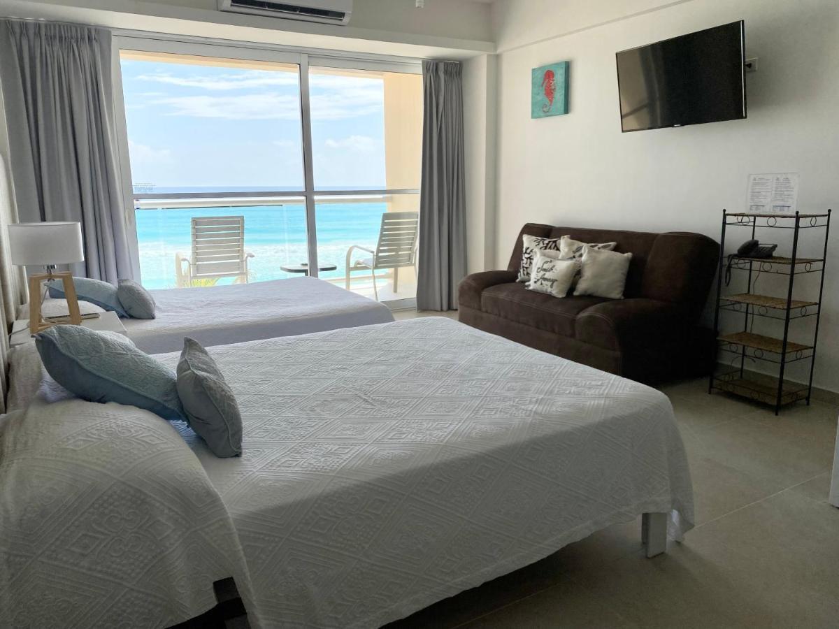 Salvia - Beachfront Studio Cancún Exterior foto