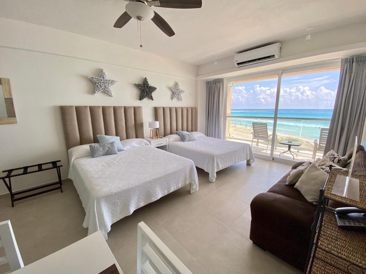Salvia - Beachfront Studio Cancún Exterior foto